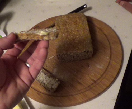 Fresh Hand Ground Whole Wheat Bread